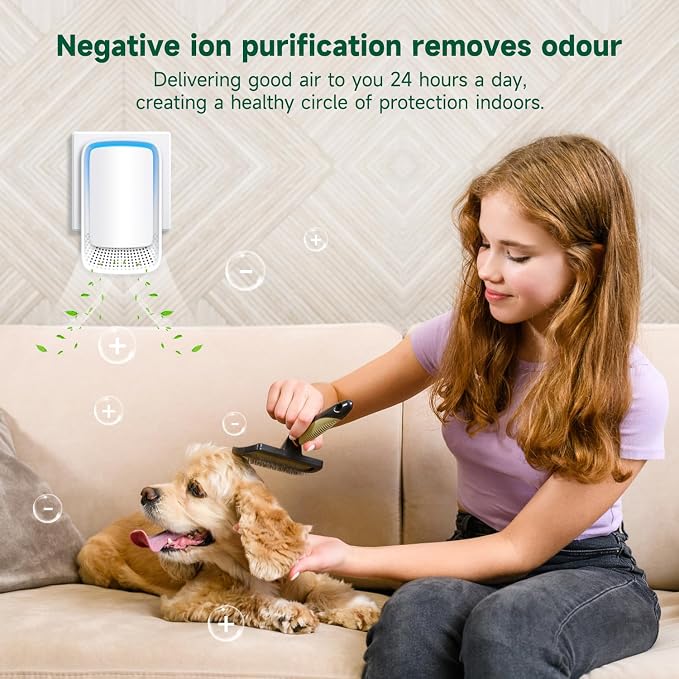 Air Ionizers for Home, Negative Ion Generator, Quiet Air Freshener for Bedroom - Image 5