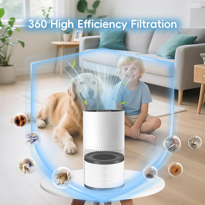 2 Pack AP-S0610L HEPA Replacement Filter Compatible - Image 6