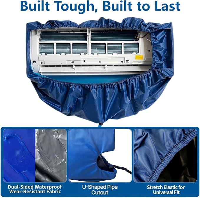 Mini Split Cleaning Kit, Waterproof Cleaning Bag, AC Cleaning Kit Fits 27" - Image 3