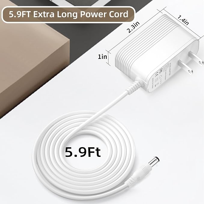 24V Power Adapter for FreAire HAP-607 / HAP607 Air Purifier, Compatible - Image 4