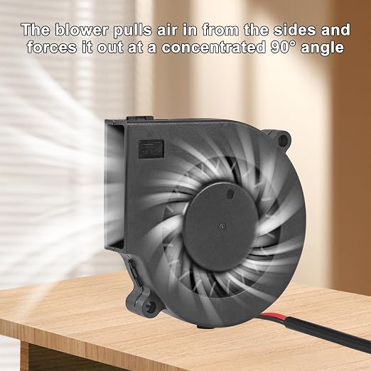 4Pcs 75mm USB Fan 75mm x 15mm Cooling Turbo Blower Fan 5V 7515 USB DC Brushless - Image 4