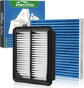 Cabin & Engine Air Filter Fit for Honda CRV CR-V 2020-2022 2.0L Hybrid by Forccord