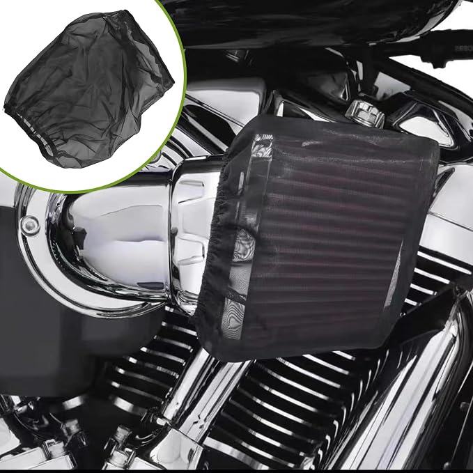 Dickno 2 PCS Air Filter Cover for Car, Dustproof Cold Air Filter Protective - Image 5