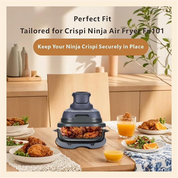 Silicone Heat Resistant mat for Ninja Crispi Air Fryer, Heat-Insulating - Image 6