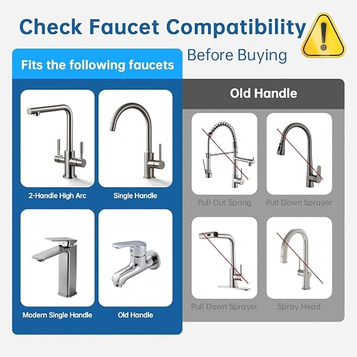 Water Filter for Sink Faucet, NSF42 Certified Faucet-Mounted Water Filter - Image 7