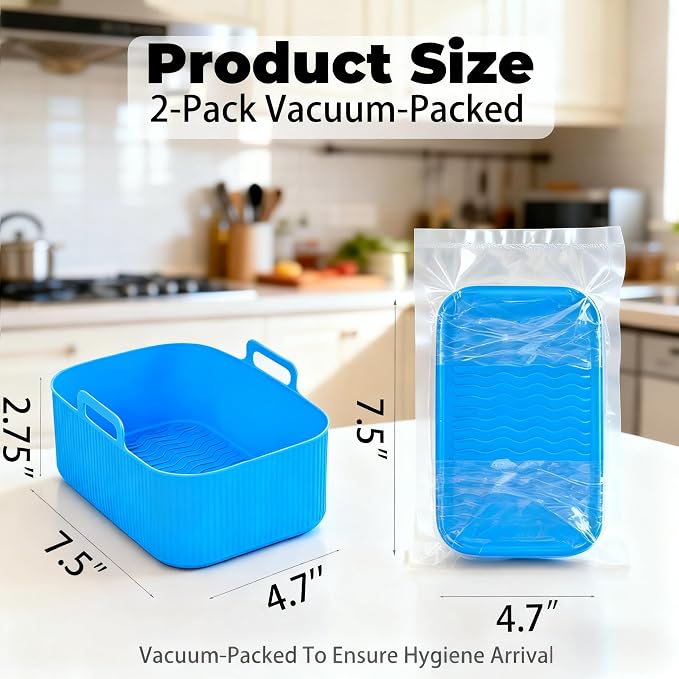 Ninja Silicone Air Fryer Liners - Image 2