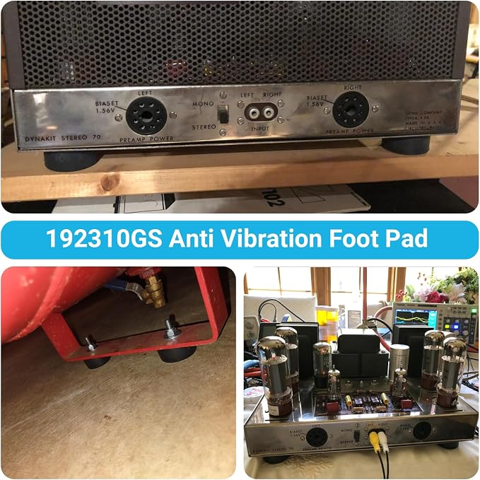 8PCS 192310GS Anti Vibration Rubber Feet Pads Bumper - Image 5