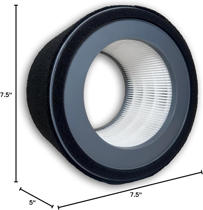 Nispira HS-1946 True HEPA Activated Carbon Pre-Filter Replacement - Image 8