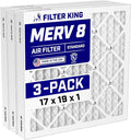 Filter King 17x19x1 Air Filter Dust & Allergy Control AC Furnace Filters by FilterKing