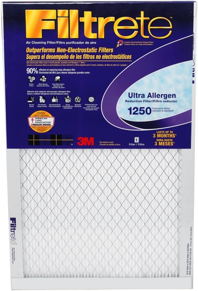3M 2020DC-6 12" X 24" Filtrete Ultra Allergen Reduction Filters by 3MIndustrial