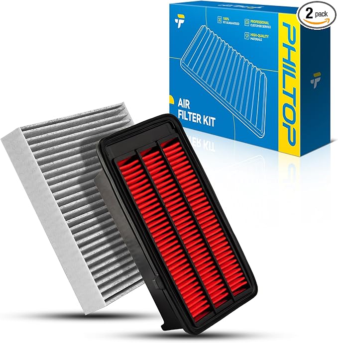 PHILTOP Engine and Cabin Air Filter Kit by PHILTOP