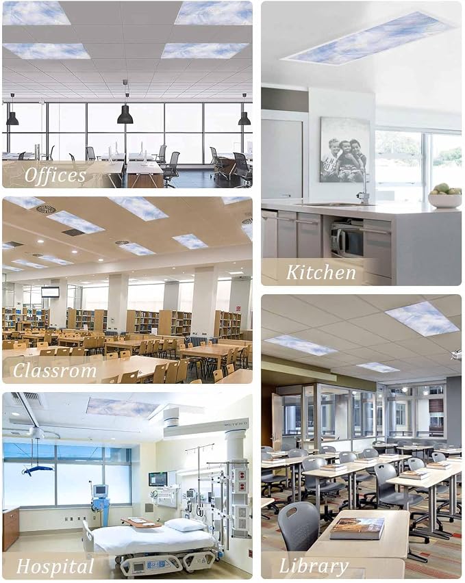 Yukro 4 Pack Fluorescent Light Covers - Image 7