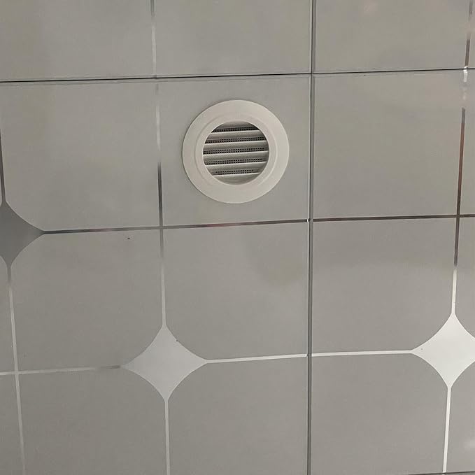Indoor Fresh Air System Home Abs Air Outlet Round Air Outlet Duct Fan Exhaust - Image 4