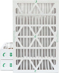 Glasfloss 16x25x4 MERV 10 4" Inch Pleated Air Filters Box of 3. Actual Size: by Glasfloss