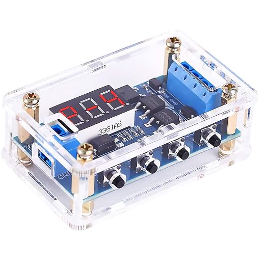 Programmable Timer Delay Relay Module DC 5V-36V Adjustable On/Off Cycle Timer by Buyitnowforyourlike
