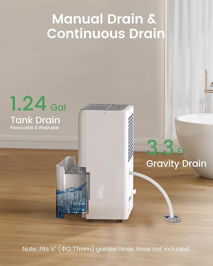 Waykar 5000 Sq.Ft Energy Star Dehumidifier - Image 7