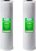 iSpring FC25BX2 20"x 4.5" Carbon Block Whole House Water Filter Replacement by iSpring