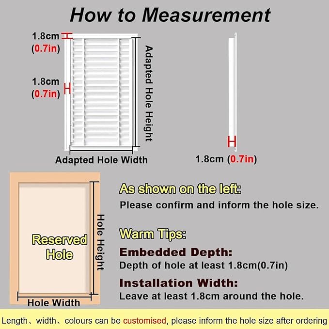 Black Detachable Air Vent Covers - Image 2
