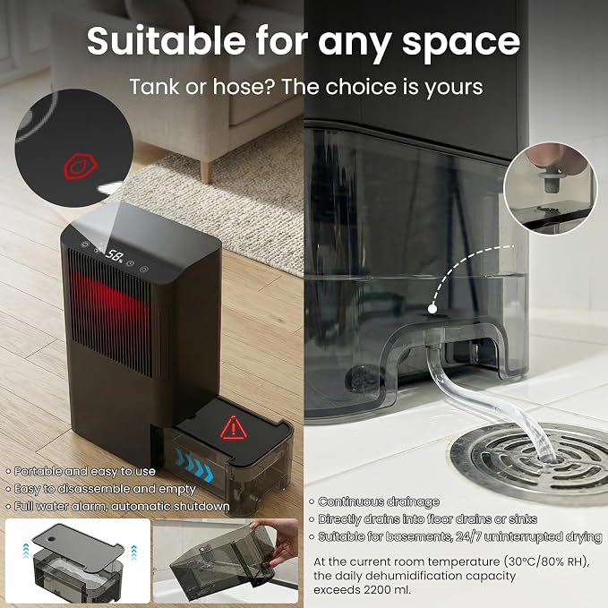 Dehumidifier for Home, Dehumidifier for Basement - Image 8
