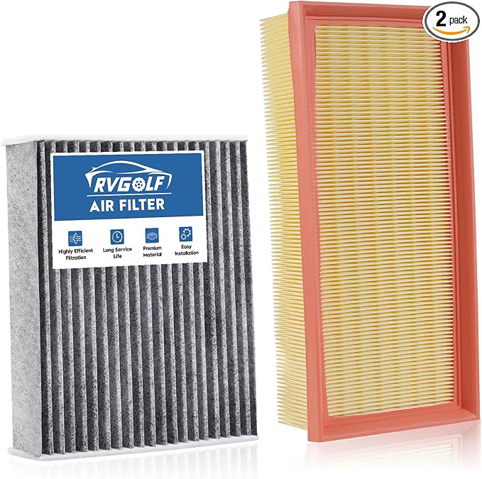 Engine+Cabin Air Filters Kit Fit by RVgolf
