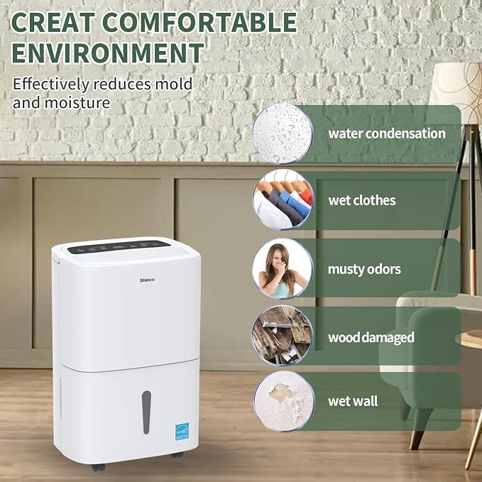 Shinco 7, 000 Sq.Ft Energy Star Dehumidifier - Image 8