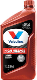 Valvoline High Mileage with MaxLife Technology 5W-30 Synthetic Blend Motor Oil by Valvoline