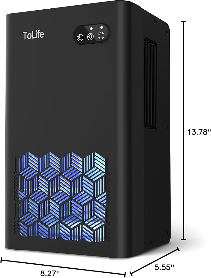 ToLife Dehumidifier for Home, 1000 sq.ft Dehumidifiers for Basement Bedroom - Image 8