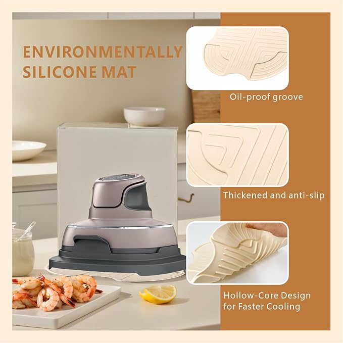 Silicone Heat Resistant mat for Ninja Crispi Air Fryer, Heat-Insulating - Image 4