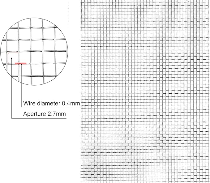Stainless Steel Woven Wire Mesh Stainless Steel Wire Metal Mesh Sheets - Image 2