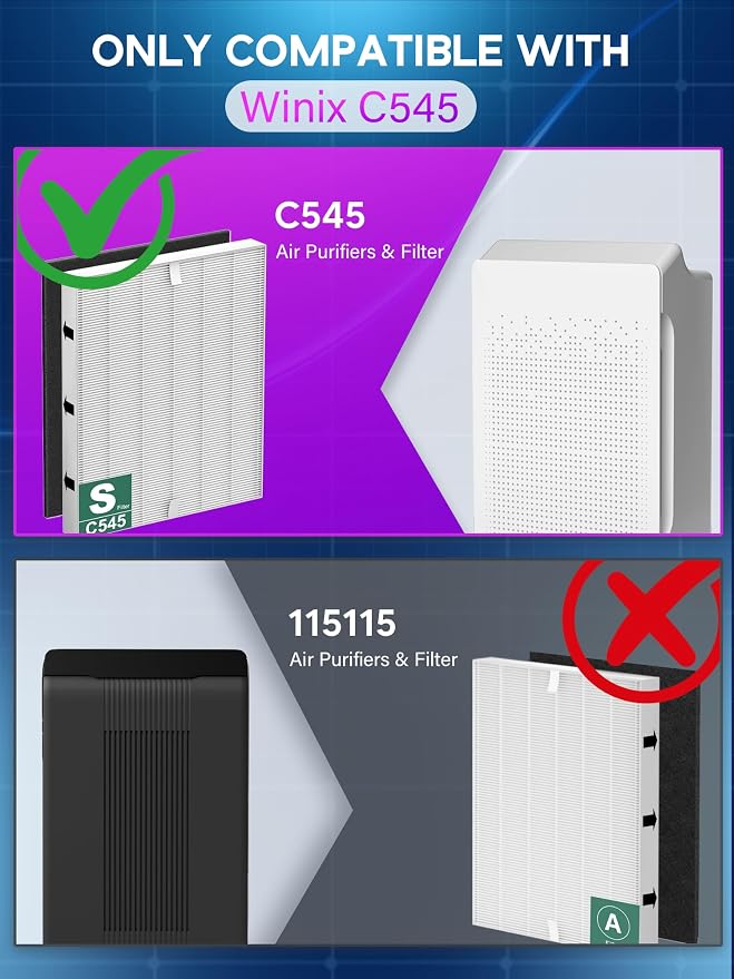 Improvedhand C545 Replacement Filter S Compatible - Image 2