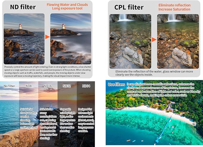 Osmo Action 6 Filter, Lens Filter Set - Image 7