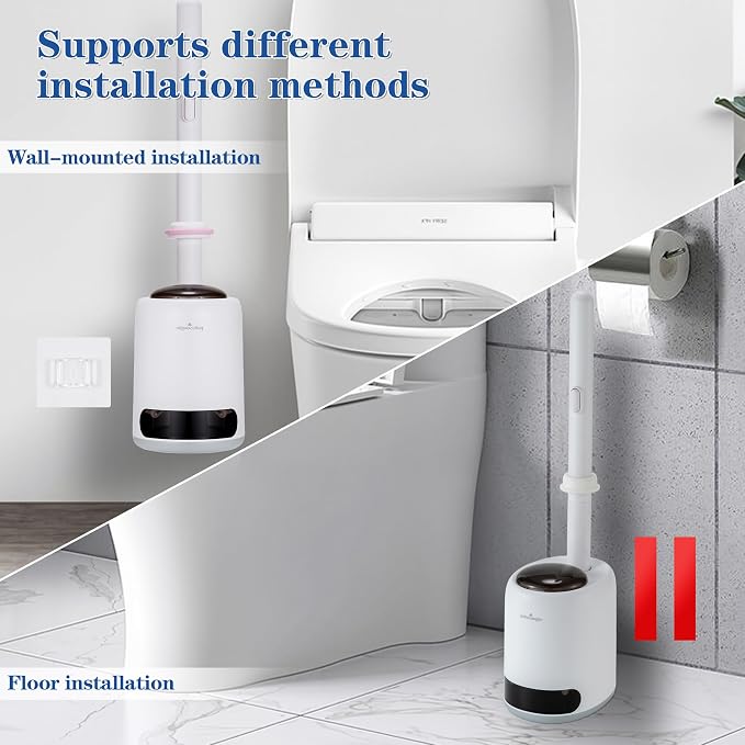 Disposable Toilet Cleaning System, Automatic Pop-Up Toilet Brush, Includes 32 - Image 5