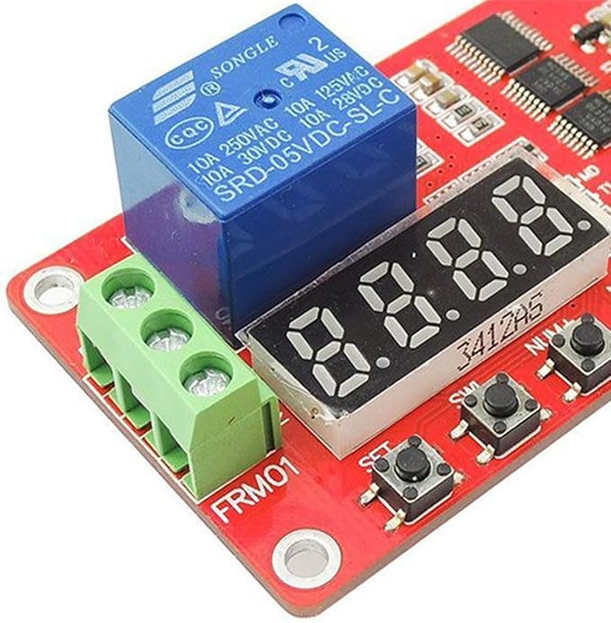 SEIWEI 5 V FRM01 Multifunction Infinite Loop Timing Self-Lock Relay Cycle Timer - Image 6