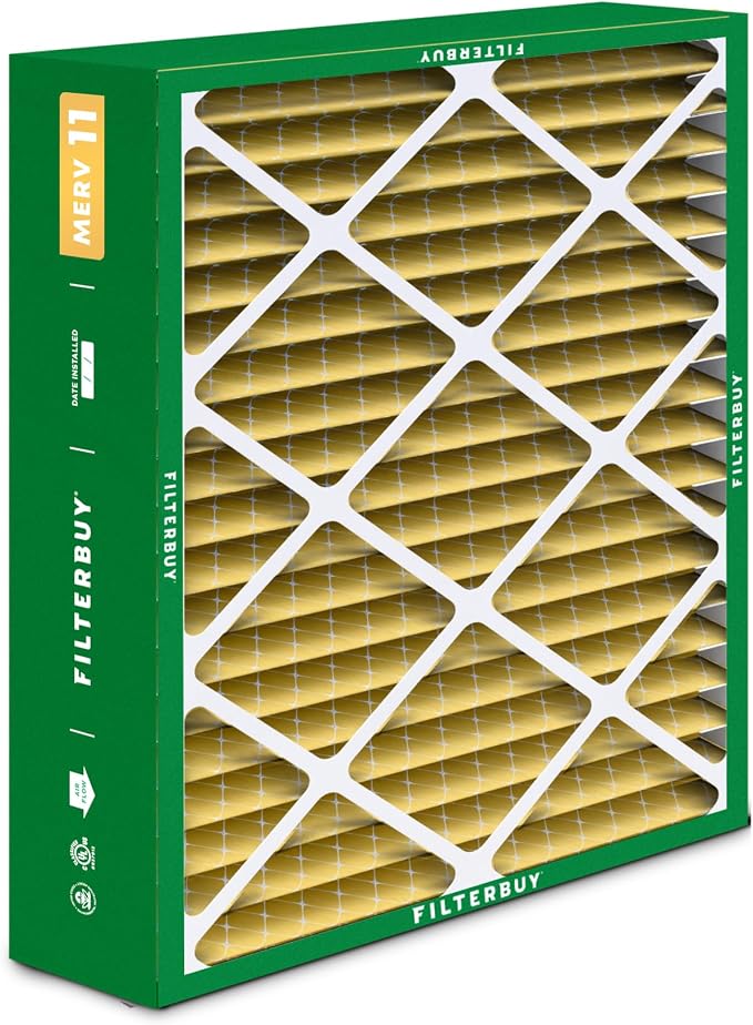 Filterbuy 21x24.5x5 Air Filter MERV 11 Superior Pet & Allergy Defense, - Image 9