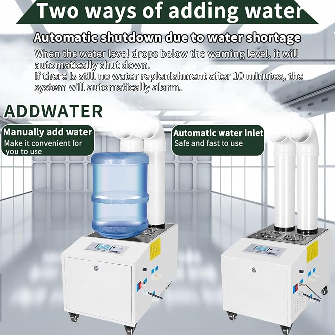 Automatic Ultrasonic Industrial Agricultural Humidifer 21000ml/h Highest Cool - Image 5