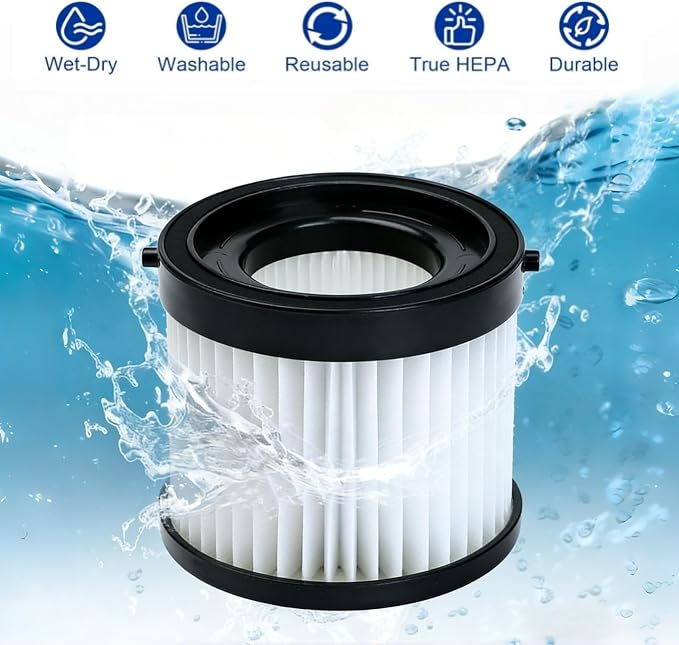 （3-Pack）49-90-0160 Cartridge HEPA Filter Compatible - Image 3