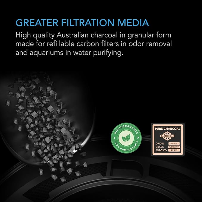 AC Infinity Premium Activated Carbon, 16 lb. Australian Charcoal Supply - Image 2