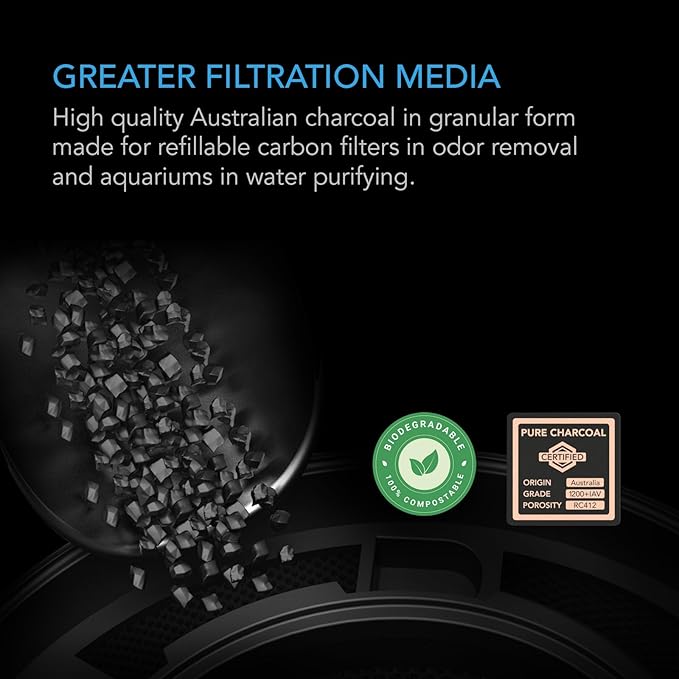 AC Infinity Premium Activated Carbon, 8 lb. Australian Charcoal Supply - Image 2