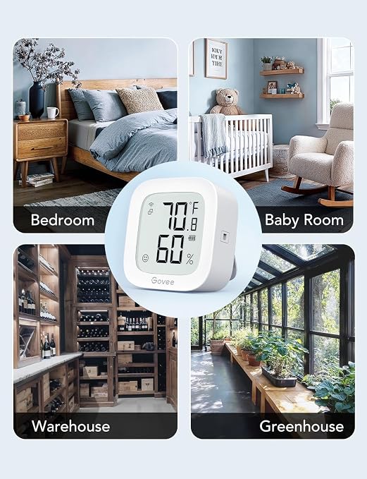 Govee WiFi Thermometer Hygrometer 3Pack H5103, Indoor Temperature Humidity - Image 5