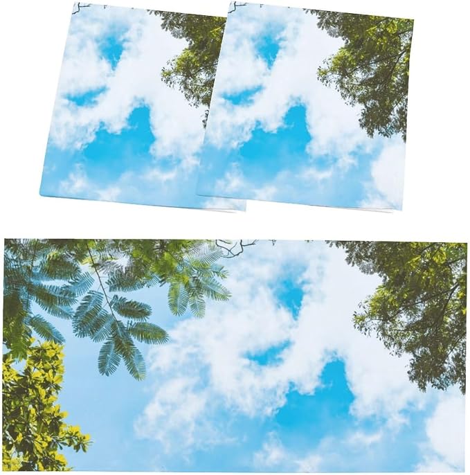 2PCS Fluorescent Light Covers for Classroom Ceiling Lights Magnetic Light Covers - Image 3