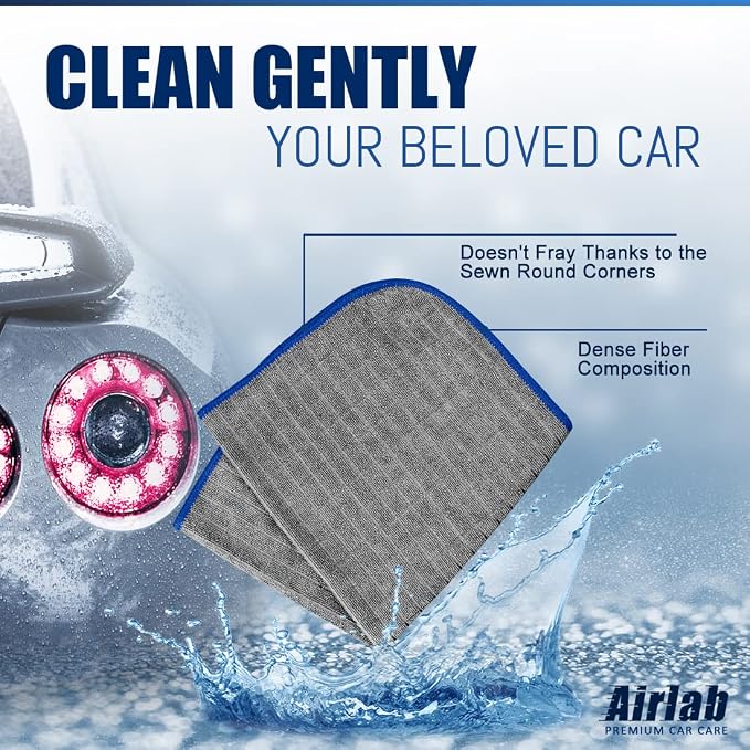 Airlab Glass Polishing Cloth Streak Free Miracle Cleaning Cloth Lint Free - Image 6
