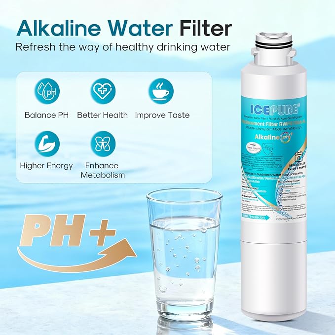 ICEPURE Alkaline DA29-00020B Refrigerator Water Filter Replacement - Image 4
