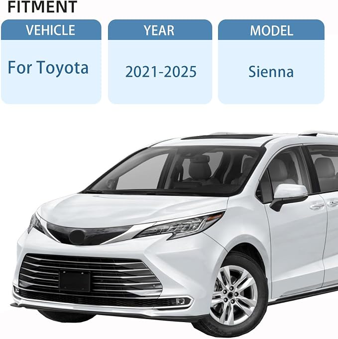 Compatible For 2Pcs HV Battery Cooling Air Intake Filter Screen Toyota Sienna - Image 2