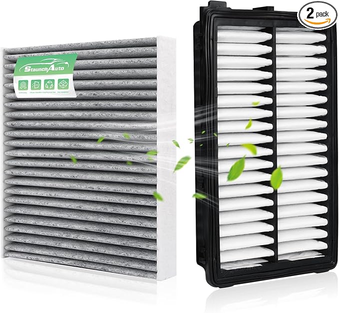 Engine&Cabin Air Filter for Tucson&Santa Cruz 2022-2026, Santa Fe&Sorento by StaunchAuto