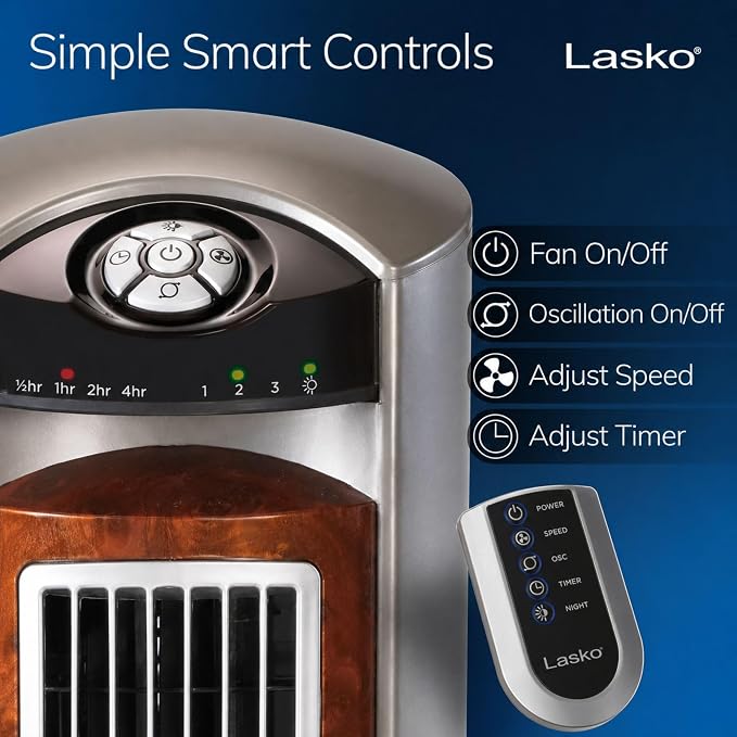 Lasko Oscillating Tower Fan - Image 3