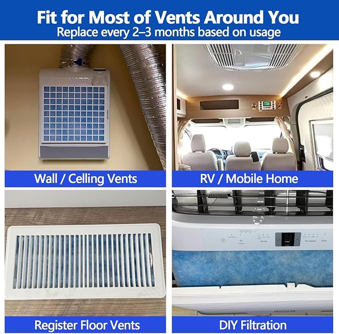 Air Vent Filters, MERV 8 Electrostatic Air Vent Filter - Image 6
