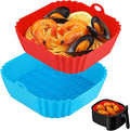 Boribim 9 Inch Large Air Fryer Silicone Liners by Boribim