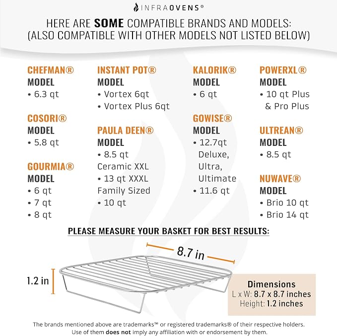 Air Fryer Rack Accessories Compatible - Image 2