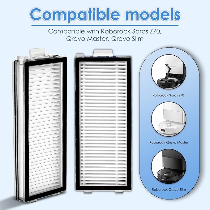 Qrevo Curv 2 Flow HEPA Filters Compatible - Image 3