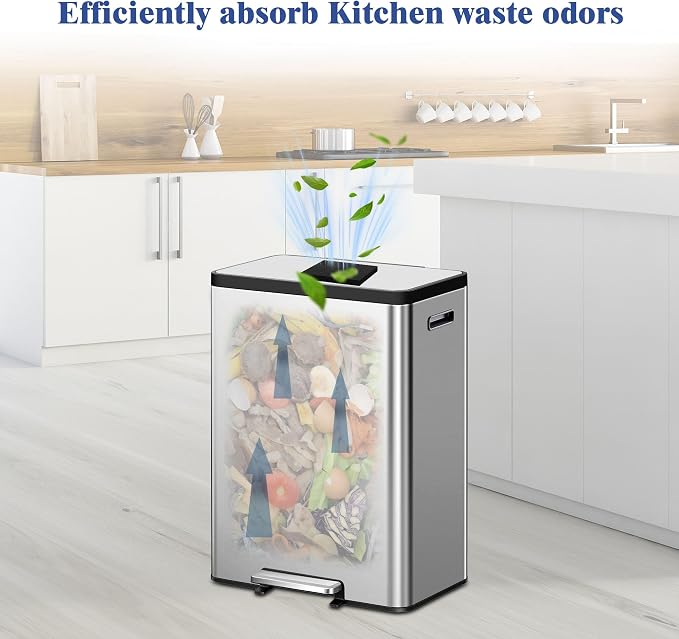 20 Packs Trash Can Odor Absorbing Filter Refills - Image 5